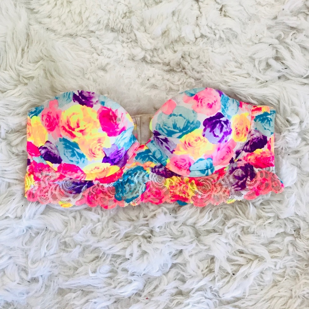 VICTORIA SECRET PINK STRAPLESS BRA